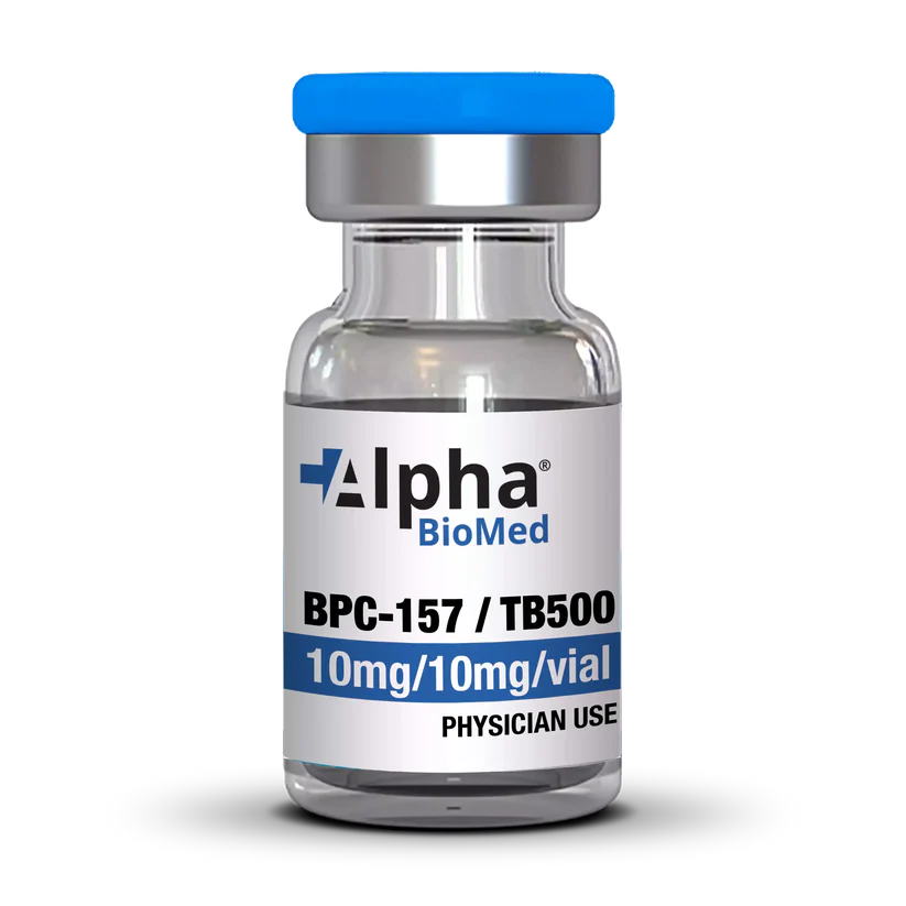 Wolverine Blend – 10mg BPC-157 + 10mg TB-500 Injectable. No Rx Required