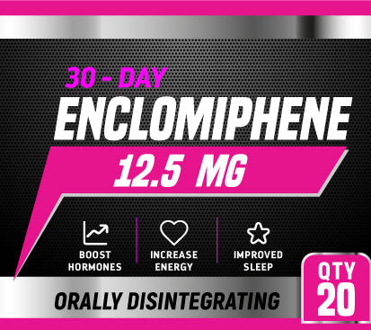 Enclomiphene 25/12.5 mg Testosterone, Hormone, and Fertility Booster