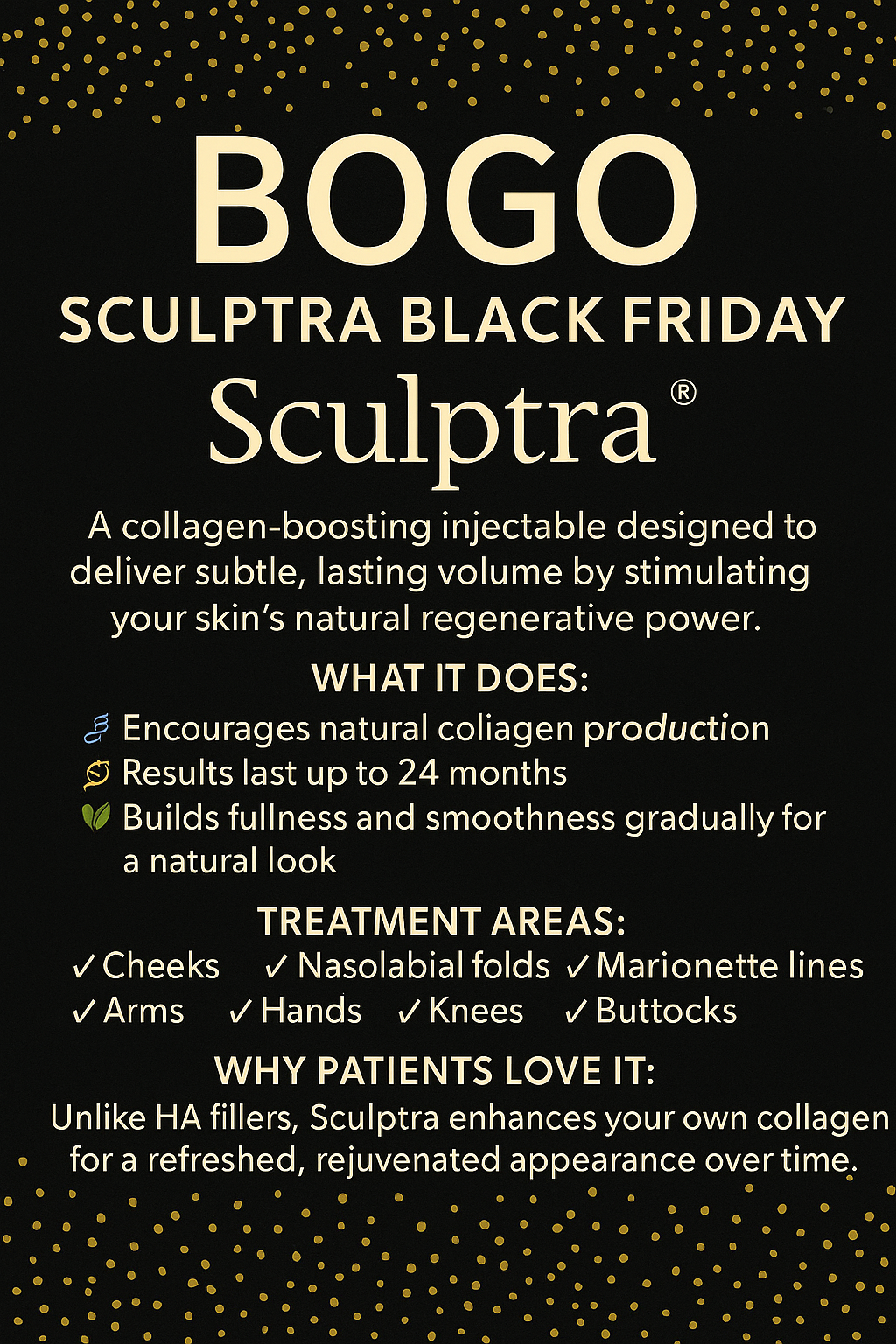 BOGO Sculptra PLLA Injectable Vial- Stimulate, Sculpt, and Smooth — Naturally Over Time (Copy)