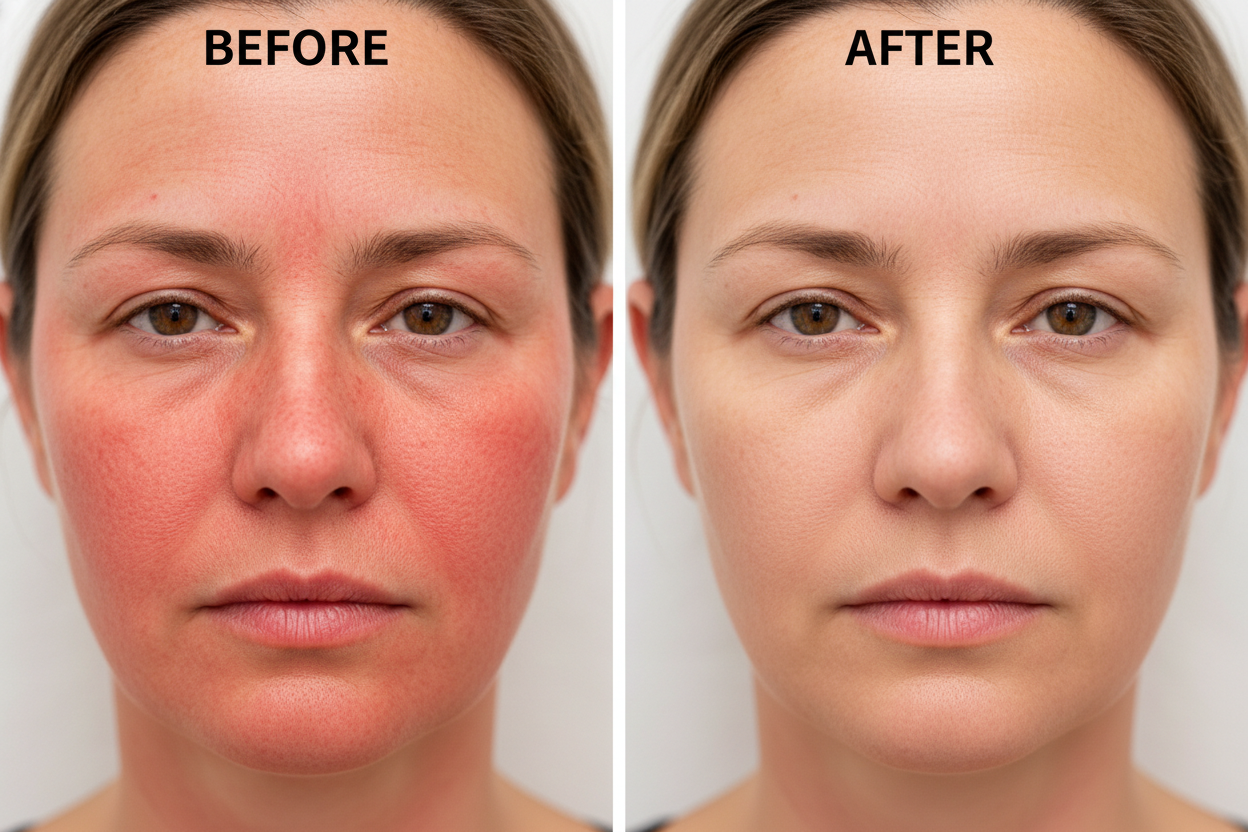 can you make the red on teh left more pronounced?